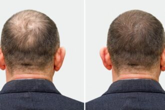 Golenie głowy przed przeszczepem włosów